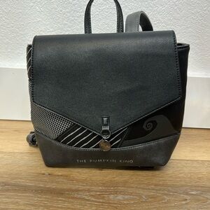 Disney The Pumpkin King Black Mini Backpack